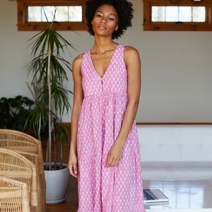 Emerson Fry Valentine Dress- Vintage Pink